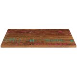 Stolna ploča 90x70x3,8 cm pravokutna masivno obnovljeno drvo | shoptok.hr