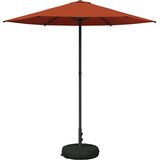 vidaXL Vrtni dežnik 230 x 230 cm Poliester Pravokotna Terakota, (5000252581) | Shoptok.si