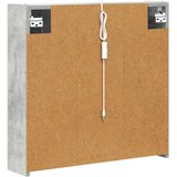  Kupaonski ormar s ogledalom Betonski sivi 63,5 x 15,5 x 60,5 cm | shoptok.hr