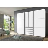 MID.YOU omara z drsnimi vrati, bela | Shoptok.si