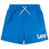 Lee Kopalne hlače Wobbly Graphic 0102 Modra
