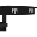  Zidni barski stol crni 102 x 45 x 103,5 cm konstruirano drvo | shoptok.hr