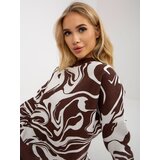 FANCY Sweatshirt-FA-BL-8293.37P-dark brown | Shoptok.si