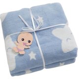 Mijolnir Svijetlo plava deka za bebe od flisa 100x120 cm Star – | shoptok.hr