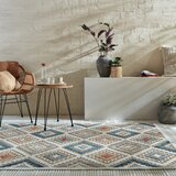 Flair Rugs kremno bela notranja in zunanja preproga 200x290 cm zion natural – | Shoptok.si