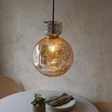  Endon 111336 - Visilica na sajli 1xE27/10W/230V zlatna/dimljena crna | Eponuda.com