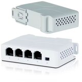 Rosfix Ojačevalnik Signala POE DIN TH35 – Brizgalna Glava Z 1x Vhodom 3x Izhodom, Gigabitni, 25W, 100m, LED, SCP/OLP, CE Rohs, (5000243683) | Shoptok.si