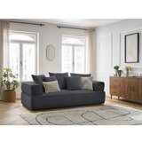 Bobochic Paris Temno siva sedežna garnitura iz šenilje 237 cm Whesley – | Shoptok.si