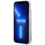 Karl Lagerfeld KLHCP14SGCFD za iPhone 14 6.1 zlata prozorna trda zaščita z bleščicami - Choupette Fun | Shoptok.si