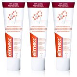 Elmex Anti-Caries Professional zobna pasta, ki ščiti pred kariesom 3 x 75 ml Cene