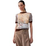 Liu Jo Majice s kratkimi rokavi WA6386MS49I Bež | Shoptok.si
