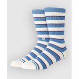 Stance Striped It Crew Socks capriblue | Shoptok.si