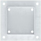  Postolja za stupove kvadratna 12 kom 101x101 mm pocinčani čelik | shoptok.hr