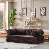 Atelier Del Sofa Kanepe 200 trosed na razvlačenje 200 cm, braon | Eponuda.com