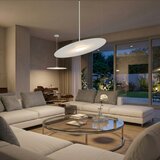  Luster na sajli PIATTO 1xGX53/15W/230V, prečnik 55 cm, bela | Eponuda.com