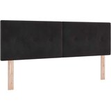  Krevet s opruga kutije s uzglavljem Crna 190 x 140 cm Baršun | shoptok.hr
