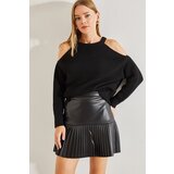 Bianco Lucci Women's Open-Shoulder Knitwear Sweater Cijene