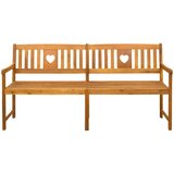  Vanjska klupa Prirodna 180 x 55,5 x 90 cm Čvrsto drvo akacije | Eponuda.ba
