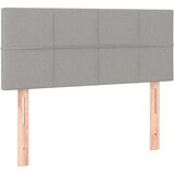 Box spring postelja z vzmetnico svetlo siva 90x200 cm žamet, (20726355) | Shoptok.si