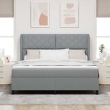  Krevet s opruga kutije Svjetlosiva 180 x 200 cm tkanina | shoptok.hr