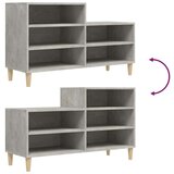 Ormarić za cipele boja betona 102x36x60 cm konstruirano drvo | shoptok.hr