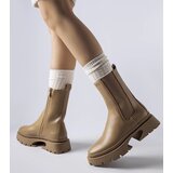Gemre Brown insulated ankle boots Mombello | Shoptok.si