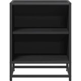 vidaXL Noćni ormarić crni 40x31x50 cm Konstruirano drvo i metal | shoptok.hr