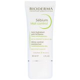 Bioderma Sébium Mat Control Moisturiser vlažilno negovalno mleko za kožo 30 ml za ženske | Shoptok.si