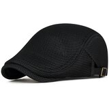 INF Moška zračna mrežasta baretka - Poletna kapa z račjim kljunom za zaščito pred soncem Black, (22106069) | Shoptok.si