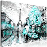  Slika - Colourful Rendez-Vous (1 Part) Wide Turquoise 120x80 Cijene