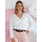 DStreet Swter damskie one size oversize prążkowany SWEETDREAM biały | Shoptok.si
