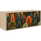 vidaXL TV ormar za montažu na zid ZAANDAM 102 x 33 x 40 cm - Hrast sonoma Print šume | shoptok.hr