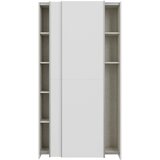 Modern Living Omara Z Drsnimi Vrati Home Nook, Bela | Shoptok.si