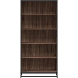 vidaXL Polica za knjige smeđi hrast 80,5x35x170,5 cm izrađeno drvo | shoptok.hr
