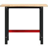vidaXL Delovna miza 100x60x81,5 cm trdna hrastovina | Shoptok.si
