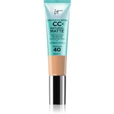 Your Skin But Better CC+ Cream Natural Matte matirajoči tekoči puder SPF 40 za ženske Medium 32 ml