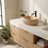 REA Bath Umivalnik na podstavku Mika Light Terracotta | Shoptok.si