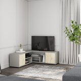 Kalune Design Siva TV omarica 125x40x120 cm Rosa – | Shoptok.si