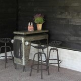 Esschert Design Barski traktorski stolček siv | Shoptok.si
