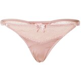 Hunkemöller Tangice 'Malika' pastelno roza | Shoptok.si