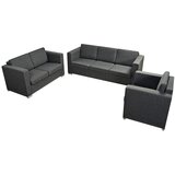  Trodijelni set sofa od tkanina tamnosivi | Eponuda.ba