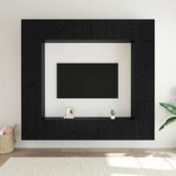 vidaXL Komplet TV omaric 8 pcs Črni hrast 100 x 30 x 30 cm, (5000068940) | Shoptok.si