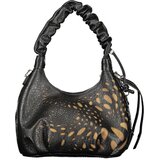 Desigual ženska clutch torbica s perforacijama 15x10x20 cm crna | shoptok.hr