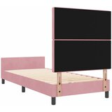  s opruga kutije Ružičasta 100 x 200 cm Baršun | shoptok.hr