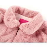  Dječji kaput od umjetnog krzna ružičasti 116 | shoptok.hr