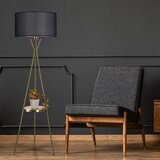 Opviq Podna lampa Venedik, 158 cm, 24 cm, E27, Crna | Eponuda.ba