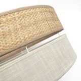  plafonsko svetlo sirja double boho 2xE14/15W/230V prečnik 35 cm bež/krem | Eponuda.com