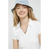 Hollister Co. Polo majica za žene, boja: bijela
