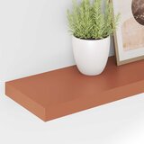  Polica na zidu 4 pcs Crvena 80 x 23,5 x 4 cm Konstruirano drvo | shoptok.hr