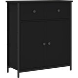 Maison Chic Komoda - Predalnik črna 70x30x80 cm inženirski les, (21716245) | Shoptok.si